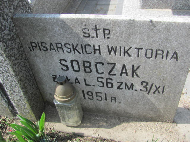 Wiktoria Sobczak Mińsk Mazowiecki - Grobonet - Wyszukiwarka osób pochowanych