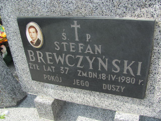 Stefan Brewczyński 1943 Mińsk Mazowiecki - Grobonet - Wyszukiwarka osób pochowanych