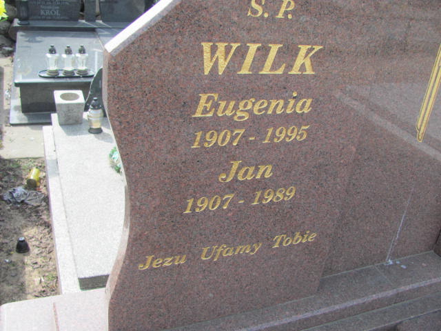 Lucyna Wilk 1942 Mińsk Mazowiecki - Grobonet - Wyszukiwarka osób pochowanych