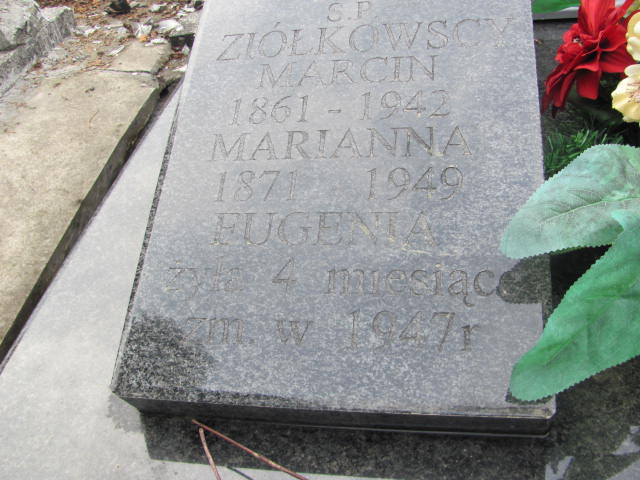 Apolonia Ziółkowska 1919 Mińsk Mazowiecki - Grobonet - Wyszukiwarka osób pochowanych