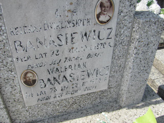 Walerian Banasiewicz 1898 Mińsk Mazowiecki - Grobonet - Wyszukiwarka osób pochowanych