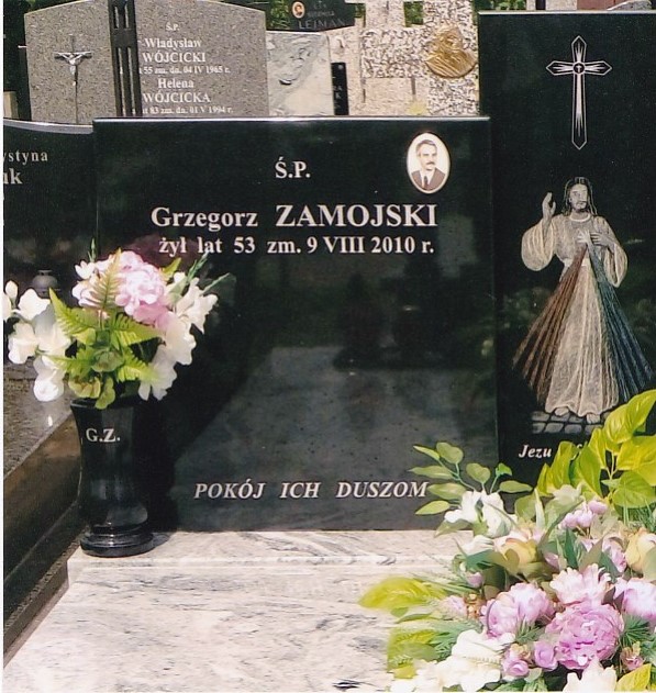 Grzegorz Zamojski 1956 Mińsk Mazowiecki - Grobonet - Wyszukiwarka osób pochowanych