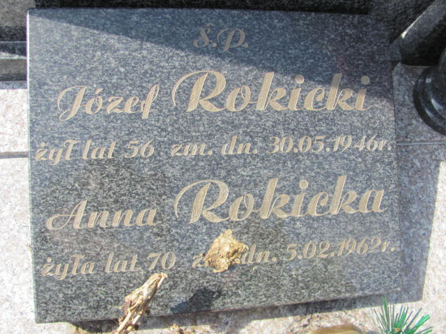 Henryk Rokicki 1921 Mińsk Mazowiecki - Grobonet - Wyszukiwarka osób pochowanych