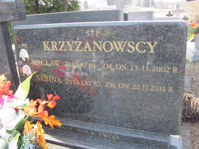 Wacław Krzyżanowski Mińsk Mazowiecki - Grobonet - Wyszukiwarka osób pochowanych