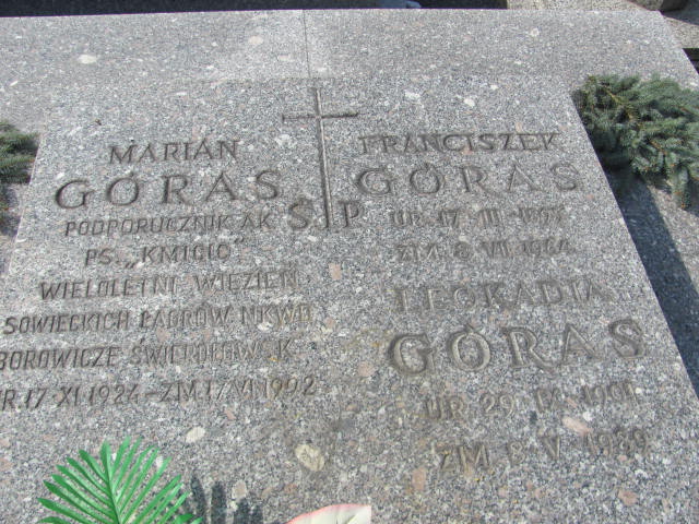 Franciszek Góras 1895 Mińsk Mazowiecki - Grobonet - Wyszukiwarka osób pochowanych