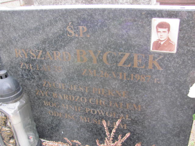 Ryszard Byczek 1952 Mińsk Mazowiecki - Grobonet - Wyszukiwarka osób pochowanych