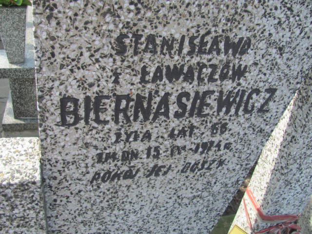 Maria Biernasiewicz 1946 Mińsk Mazowiecki - Grobonet - Wyszukiwarka osób pochowanych