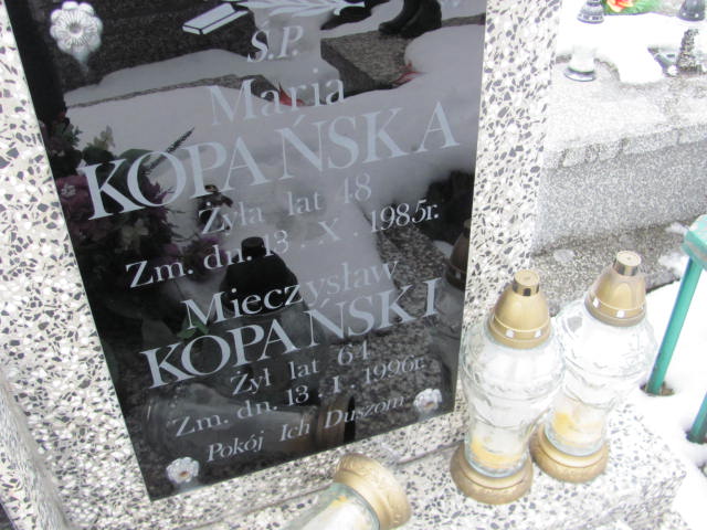 Jacek Józef Kopański Mińsk Mazowiecki - Grobonet - Wyszukiwarka osób pochowanych