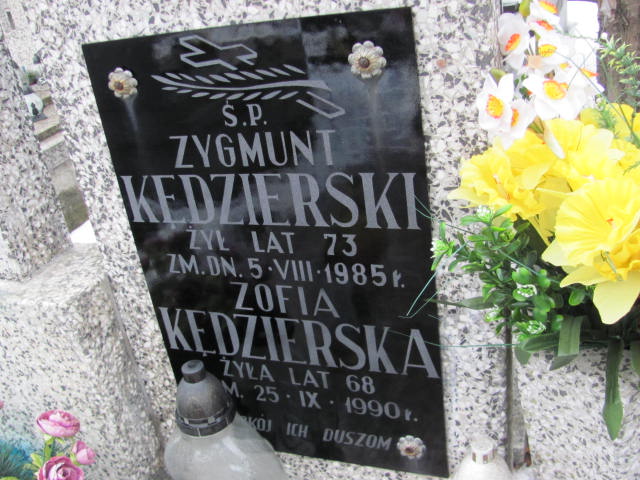 Zofia Kędzierska Mińsk Mazowiecki - Grobonet - Wyszukiwarka osób pochowanych