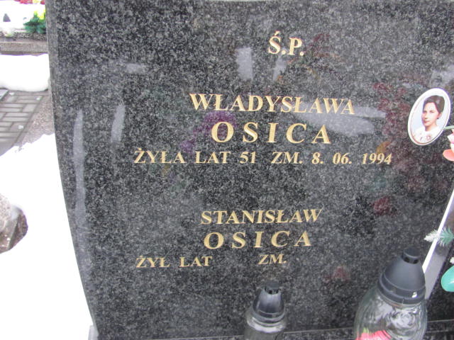 Władysława Osica 1943 Mińsk Mazowiecki - Grobonet - Wyszukiwarka osób pochowanych