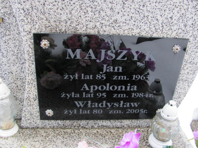 Jan Majszyk 1880 Mińsk Mazowiecki - Grobonet - Wyszukiwarka osób pochowanych