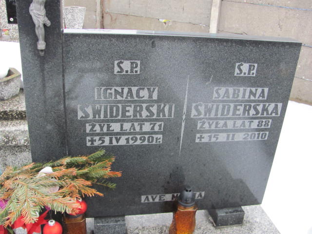 Ignacy Świderski 1919 Mińsk Mazowiecki - Grobonet - Wyszukiwarka osób pochowanych