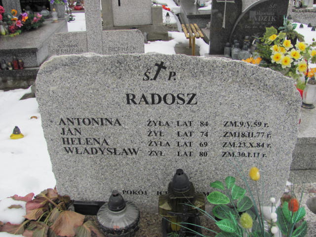 Anna Radosz 1934 Mińsk Mazowiecki - Grobonet - Wyszukiwarka osób pochowanych