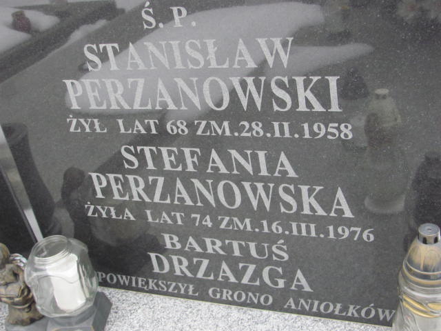 Zdzisław Perzanowski 1940 Mińsk Mazowiecki - Grobonet - Wyszukiwarka osób pochowanych