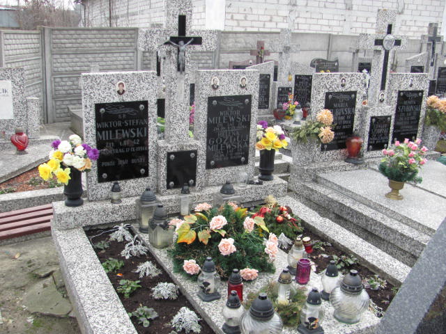 Grób Wiktor Milewski