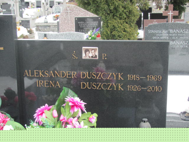 Aleksander Duszczyk 1918 Mińsk Mazowiecki - Grobonet - Wyszukiwarka osób pochowanych