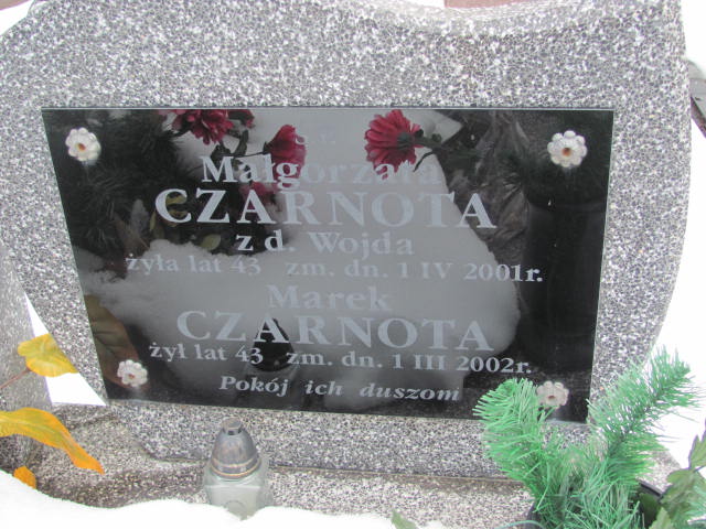 Małgorzata Czarnota Mińsk Mazowiecki - Grobonet - Wyszukiwarka osób pochowanych