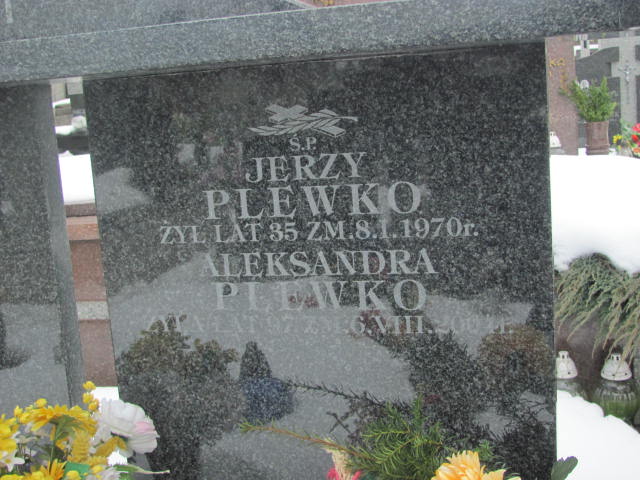 Jerzy Plewko 1935 Mińsk Mazowiecki - Grobonet - Wyszukiwarka osób pochowanych