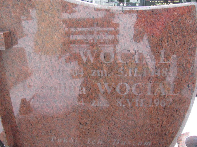 Karolina Wocial 1883 Mińsk Mazowiecki - Grobonet - Wyszukiwarka osób pochowanych