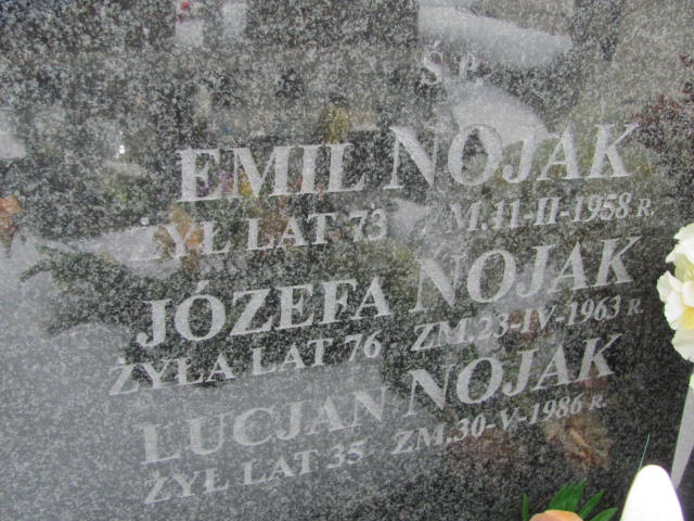 Józefa Nojak 1887 Mińsk Mazowiecki - Grobonet - Wyszukiwarka osób pochowanych