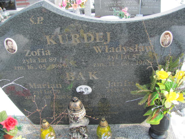 Władysław Kurdej 1905 Mińsk Mazowiecki - Grobonet - Wyszukiwarka osób pochowanych