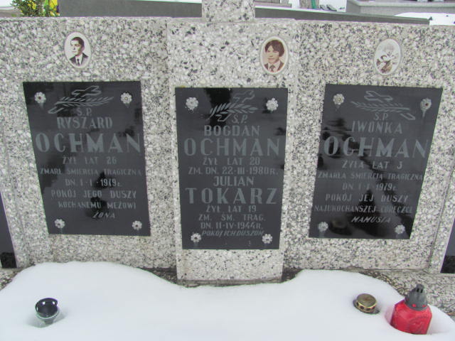 Ryszard Ochman 1952 Mińsk Mazowiecki - Grobonet - Wyszukiwarka osób pochowanych