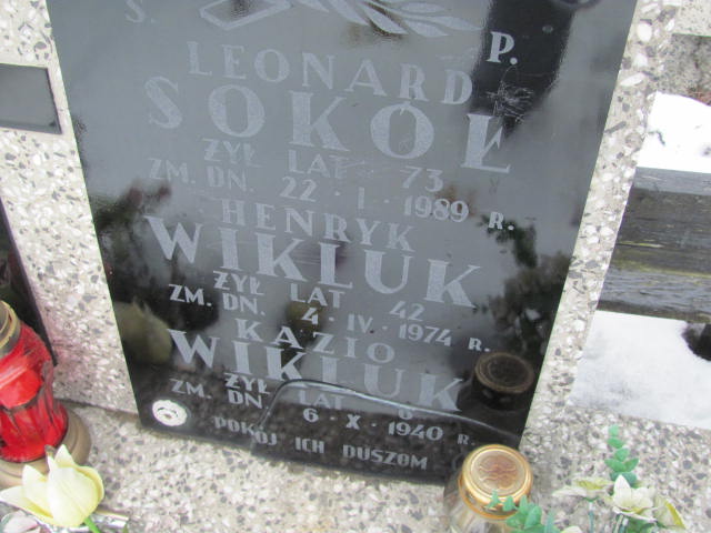 Helena Sokół 1919 Mińsk Mazowiecki - Grobonet - Wyszukiwarka osób pochowanych