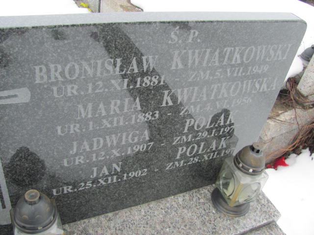 Jadwiga Polak 1907 Mińsk Mazowiecki - Grobonet - Wyszukiwarka osób pochowanych