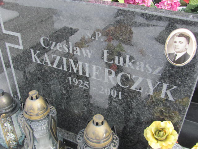 Czesław Łukasz Kazimierczyk 1925 Mińsk Mazowiecki - Grobonet - Wyszukiwarka osób pochowanych