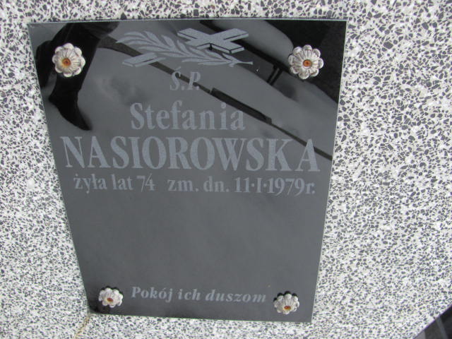 Stefania Nasiorowska 1904 Mińsk Mazowiecki - Grobonet - Wyszukiwarka osób pochowanych
