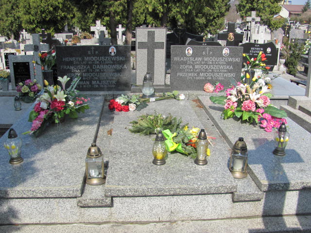 Grób Franciszka Dąbrowska