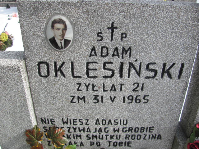 Marek Oklesiński Mińsk Mazowiecki - Grobonet - Wyszukiwarka osób pochowanych
