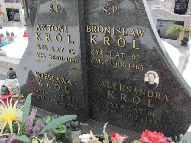Bronisław Król 1914 Mińsk Mazowiecki - Grobonet - Wyszukiwarka osób pochowanych