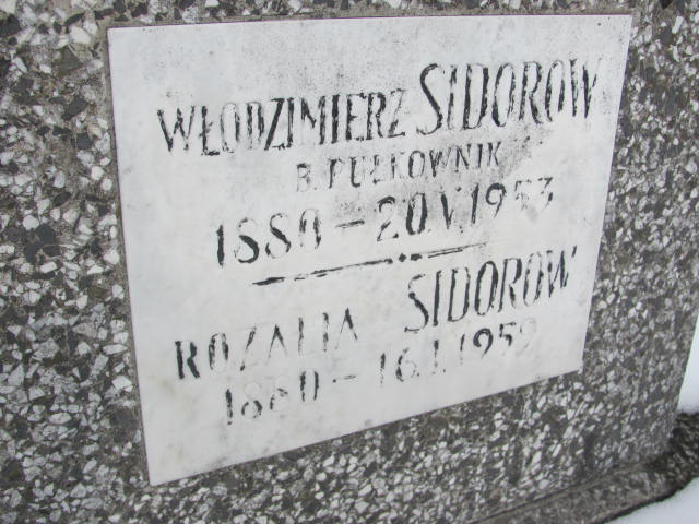 Rozalia Sidorow 1859 Mińsk Mazowiecki - Grobonet - Wyszukiwarka osób pochowanych