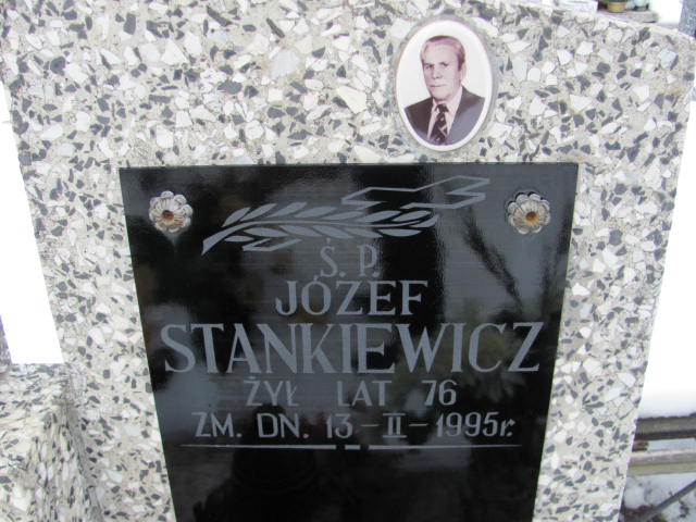 Józef Stankiewicz 1918 Mińsk Mazowiecki parafialny - Grobonet - Wyszukiwarka osób pochowanych