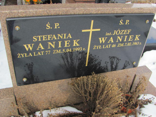 Stefania Waniek Mińsk Mazowiecki - Grobonet - Wyszukiwarka osób pochowanych
