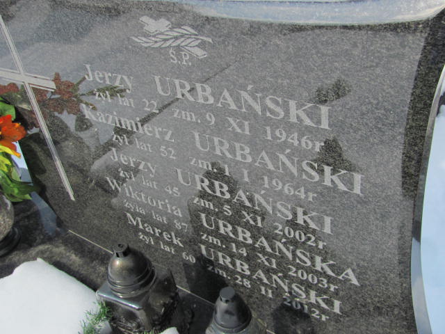 Emilia Urbańska Mińsk Mazowiecki - Grobonet - Wyszukiwarka osób pochowanych