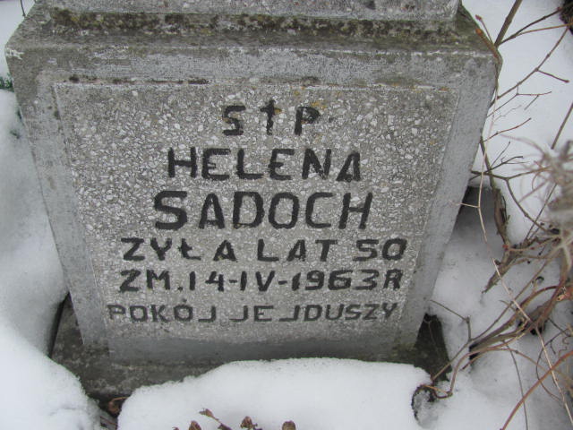 Helena Sadoch 1913 Mińsk Mazowiecki - Grobonet - Wyszukiwarka osób pochowanych