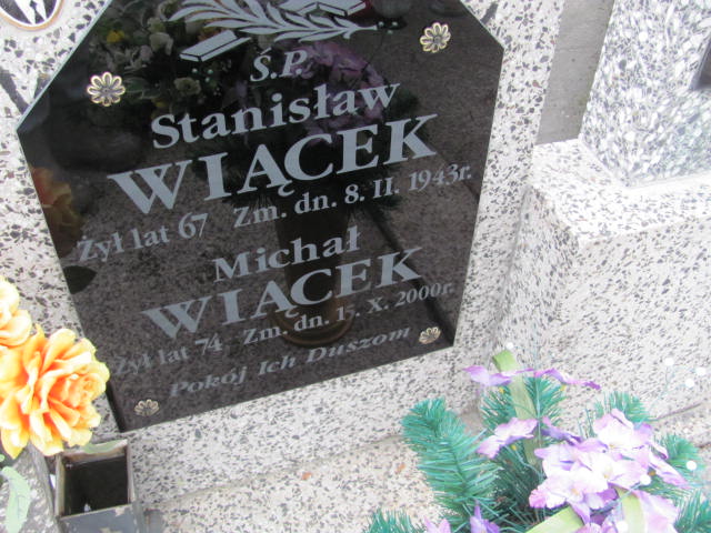 Michał Wiącek Mińsk Mazowiecki - Grobonet - Wyszukiwarka osób pochowanych