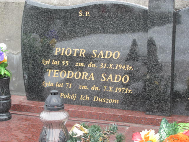 Teodora Sado 1900 Mińsk Mazowiecki - Grobonet - Wyszukiwarka osób pochowanych