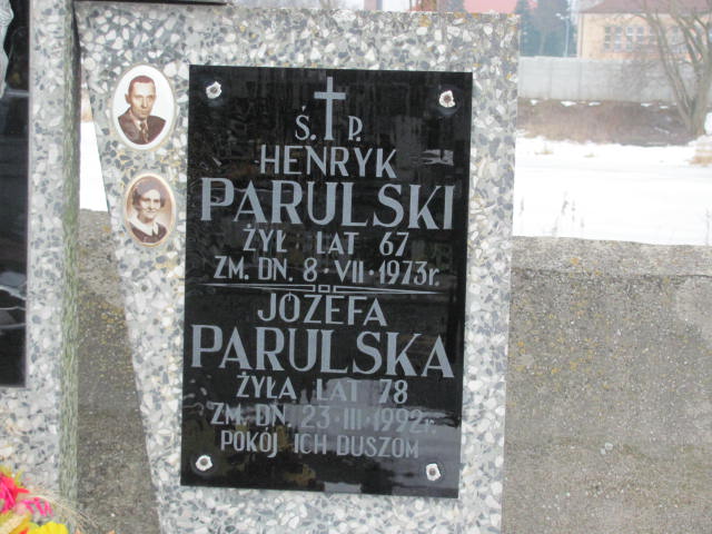 Henryk Parulski 1906 Mińsk Mazowiecki - Grobonet - Wyszukiwarka osób pochowanych