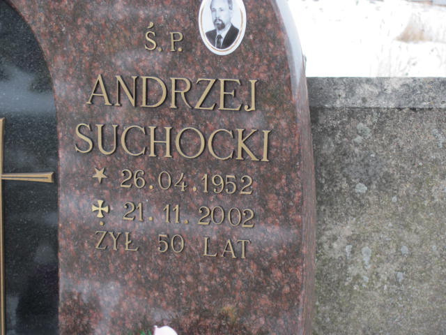 Andrzej Suchocki 1952 Mińsk Mazowiecki parafialny - Grobonet - Wyszukiwarka osób pochowanych