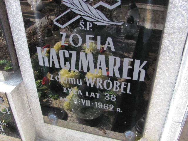 Zofia Kaczmarek 1924 Mińsk Mazowiecki - Grobonet - Wyszukiwarka osób pochowanych