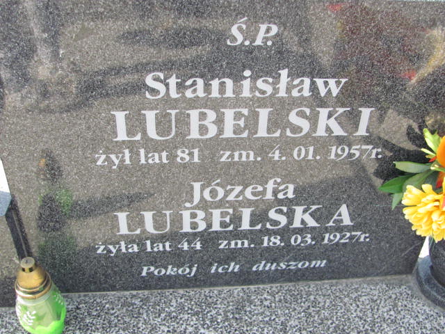 Stanisław Lubelski Mińsk Mazowiecki - Grobonet - Wyszukiwarka osób pochowanych