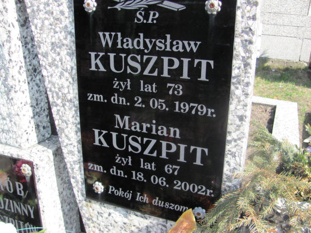 Marianna Kuszpit Mińsk Mazowiecki - Grobonet - Wyszukiwarka osób pochowanych