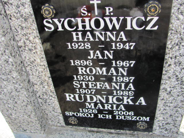 Jan Sychowicz 1896 Mińsk Mazowiecki - Grobonet - Wyszukiwarka osób pochowanych