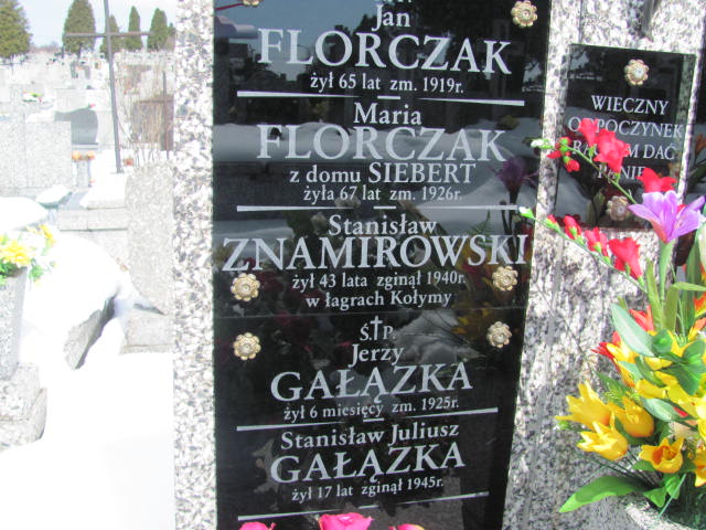 Stanisław Znamirowski Mińsk Mazowiecki - Grobonet - Wyszukiwarka osób pochowanych