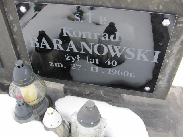 Konrad Baranowski Mińsk Mazowiecki - Grobonet - Wyszukiwarka osób pochowanych