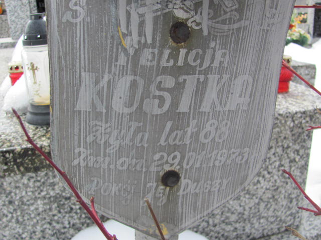 Felicja Kostka 1885 Mińsk Mazowiecki - Grobonet - Wyszukiwarka osób pochowanych