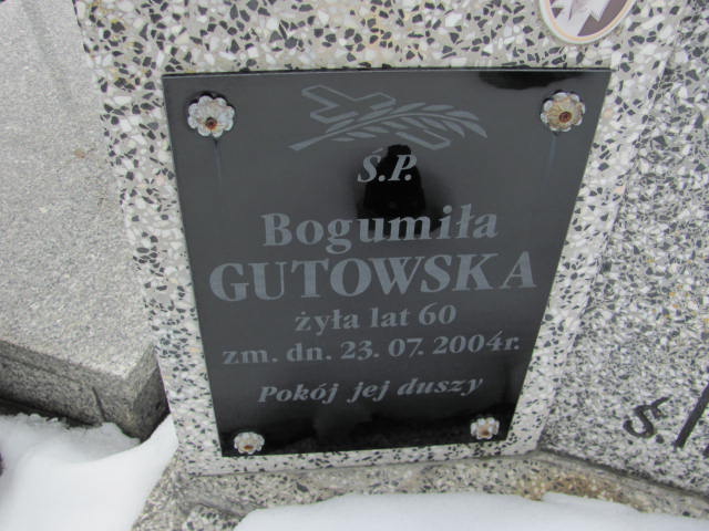 Bogumiła Gutowska 1943 Mińsk Mazowiecki - Grobonet - Wyszukiwarka osób pochowanych